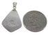 Silver Southwestern Jewelry Turquoise Pendant EX29588